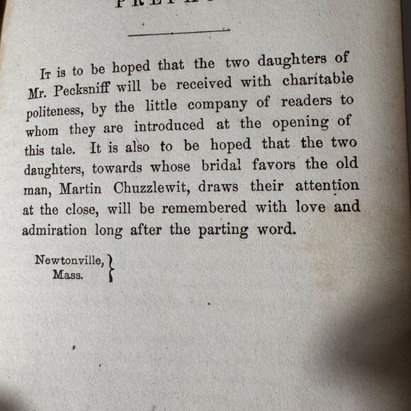 Charles Dickens Little Folks Two Daughters From The Martin Chuzzlewit Illus 1866 - Picture 5 of 14
